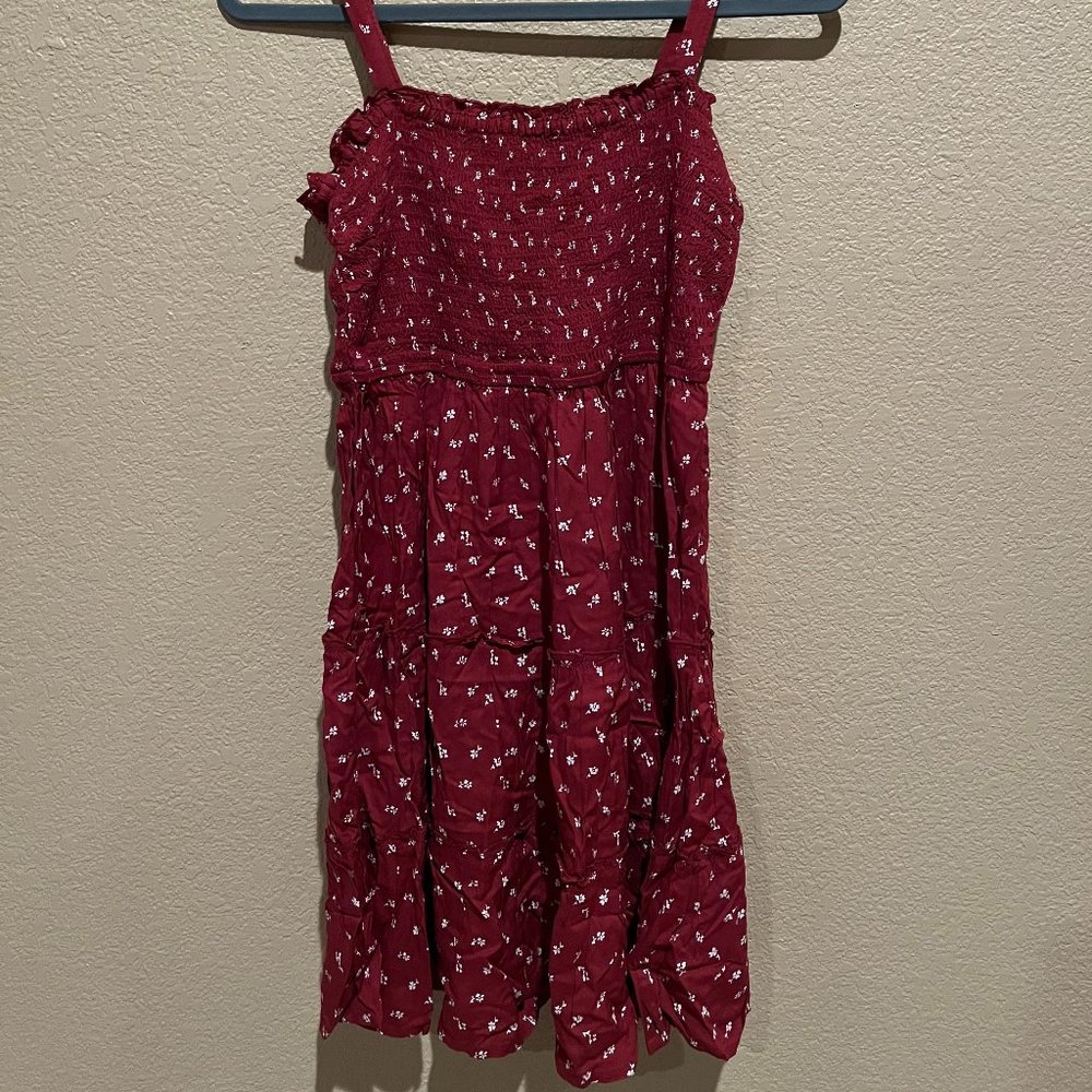 Hollister Removable Straps Red Dress